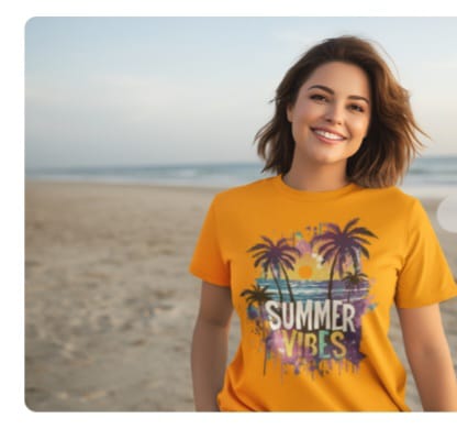 Summer Vibes Graphic T-Shirt