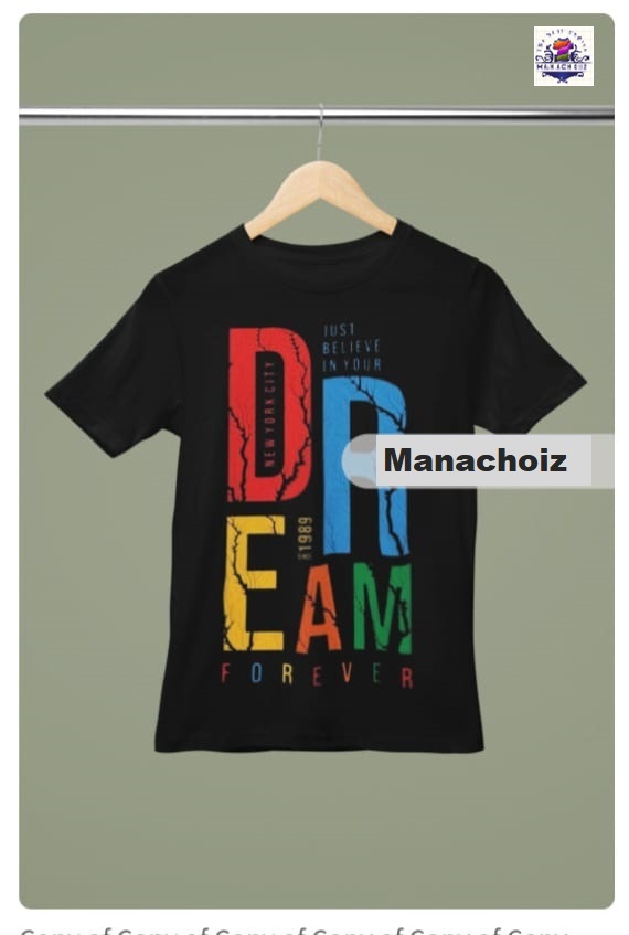 Graphic Print Black T-Shirt