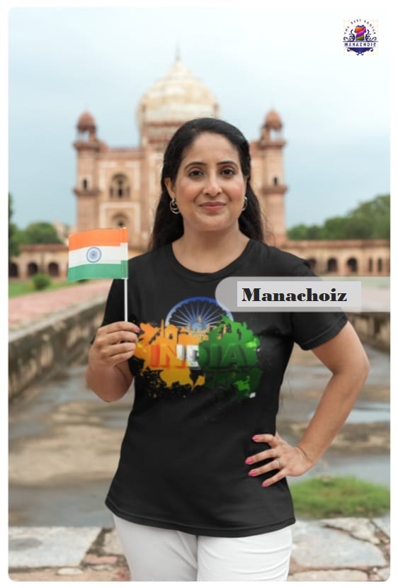 India Themed Graphic T-Shirt