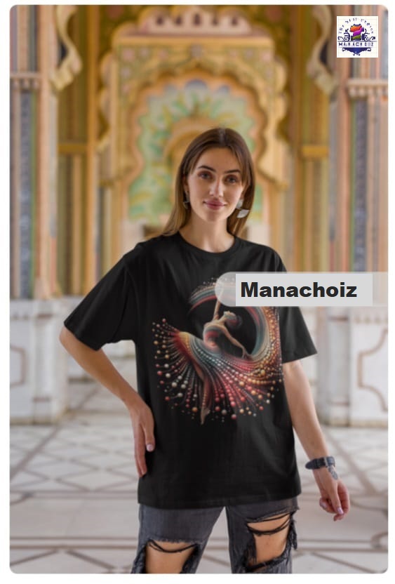 Colorful Dancer Graphic T-Shirt