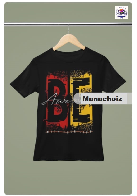 BE Awesome Graphic T-Shirt