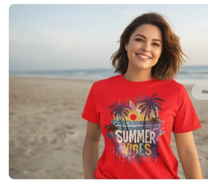 Summer Vibes Graphic T-Shirt
