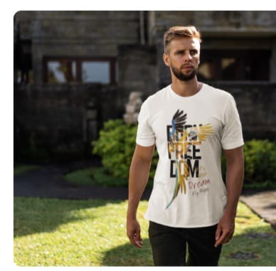 Men's Freedom Graphic T-Shirt