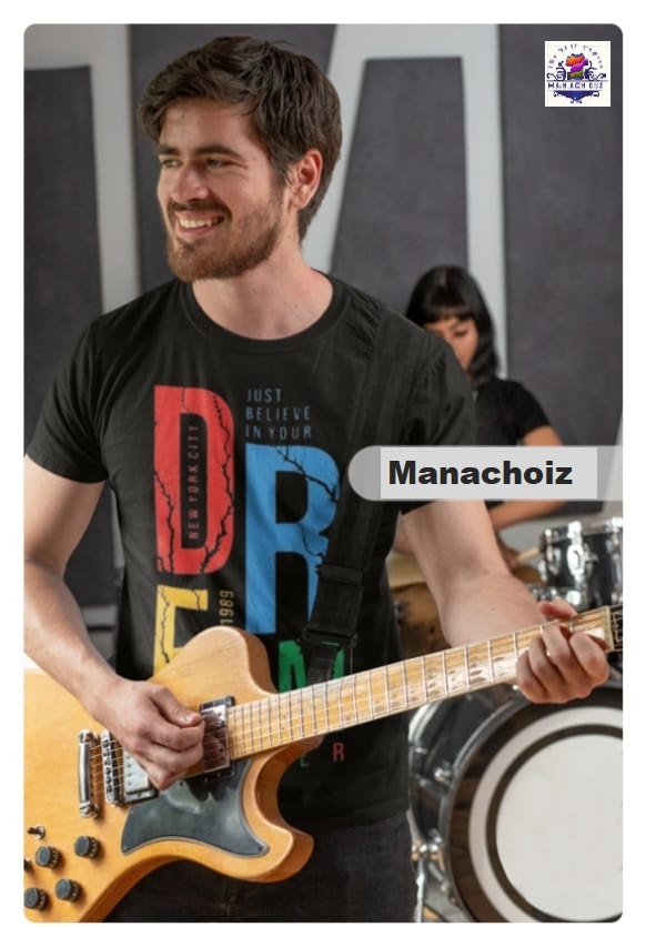 Graphic Print Black T-Shirt