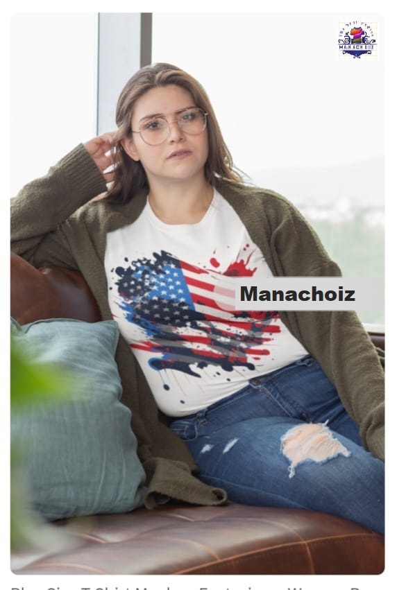 American Flag Graphic Tee