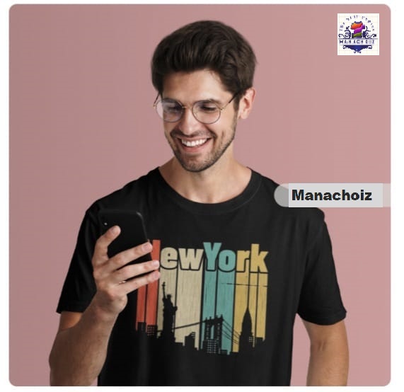 New York Skyline Graphic T-Shirt
