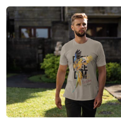 Men's Freedom Graphic T-Shirt