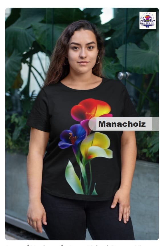  Floral Graphic T-Shirt