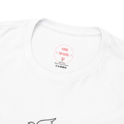 Unisex Heavy Cotton Tee - Holy Glory Hallelujah Design