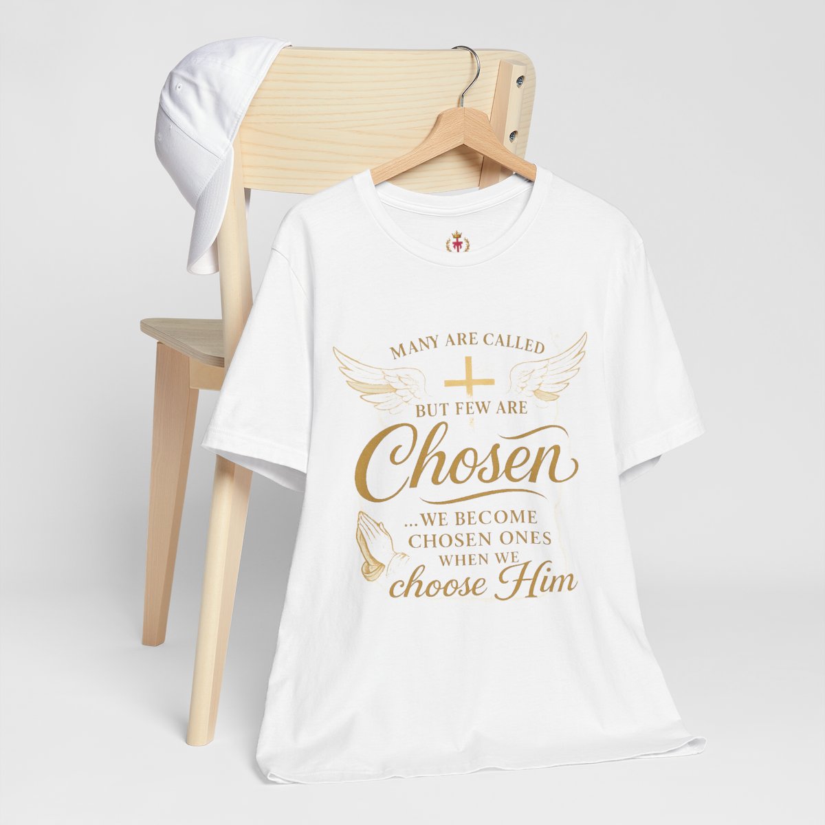 "Many Are Called, But Few Are Chosen" - Faith-Inspired Unisex Jersey Short Sleeve Tee 