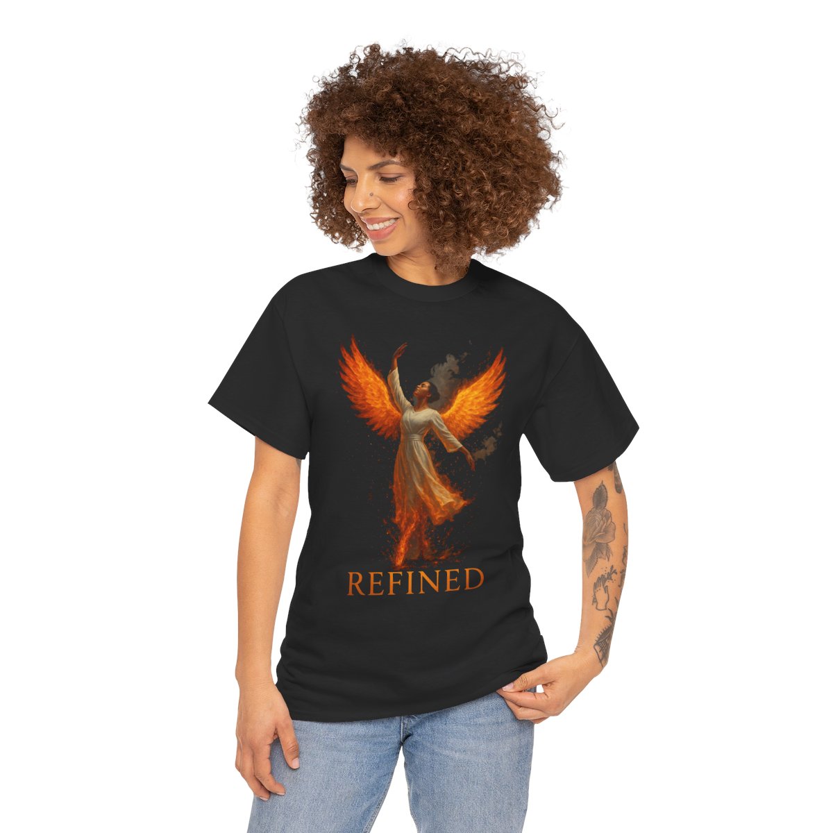 Refined Praise Dancing Woman T-Shirt