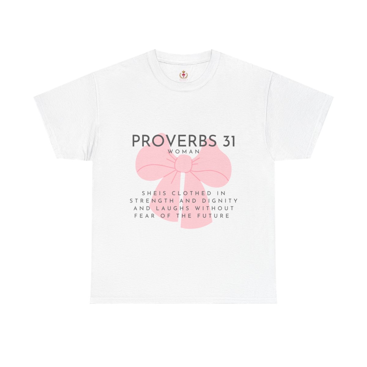 Proverbs 31 Woman Unisex Heavy Cotton Tee – Empowering Faith-Based T-Shirt