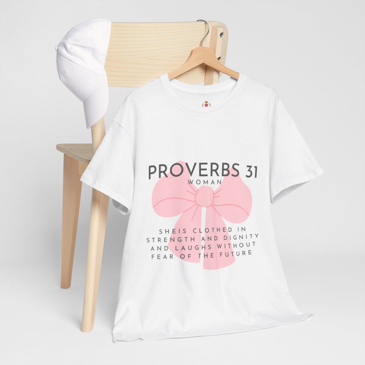 Proverbs 31 Woman Unisex Heavy Cotton Tee – Empowering Faith-Based T-Shirt