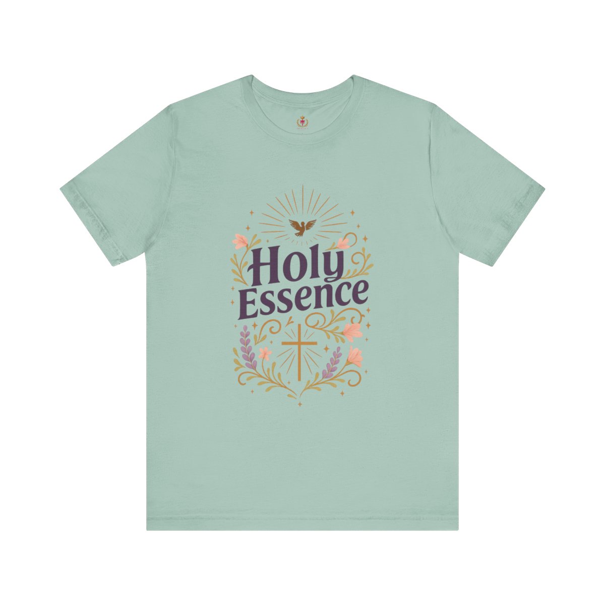 'Holy Essence' Unisex Short Sleeve Tee - Spiritual Comfort Shirt