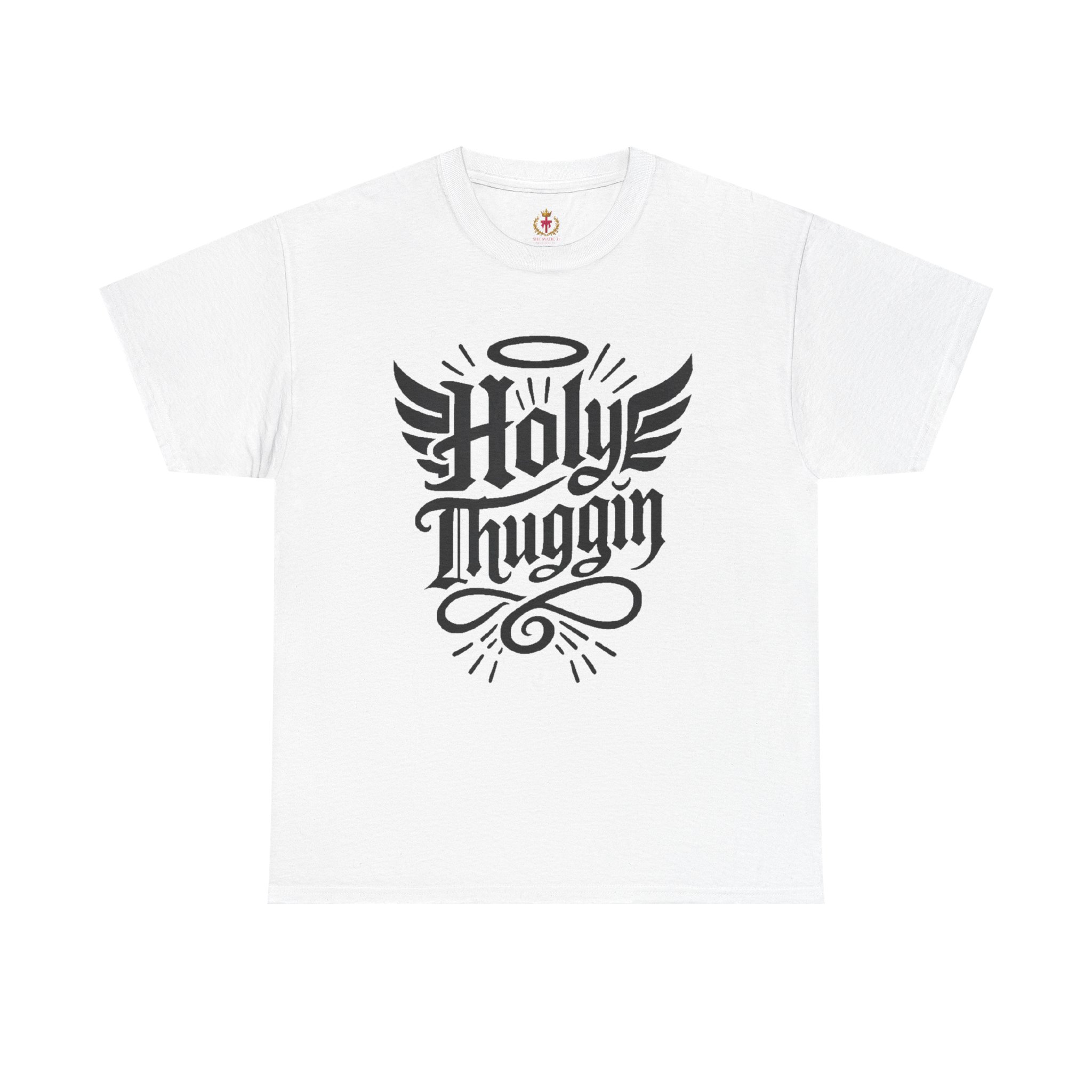 Holy Thuggin' Unisex Heavy Cotton Tee - Comfortable & Trendy Graphic T-Shirt