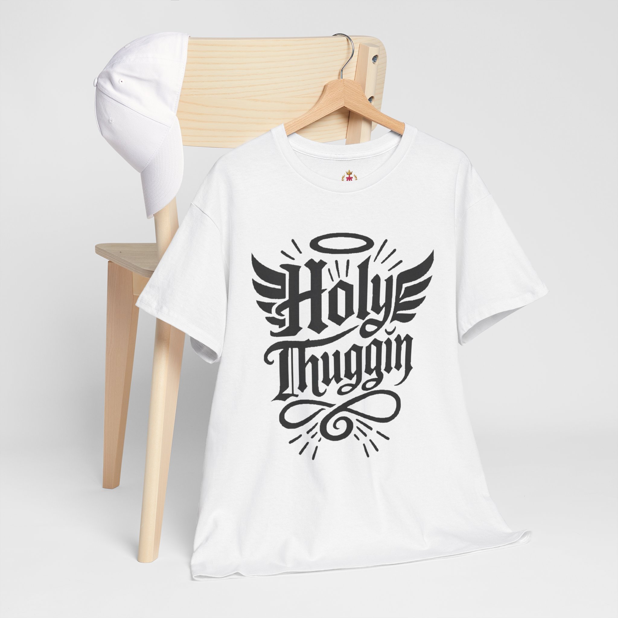 Holy Thuggin' Unisex Heavy Cotton Tee - Comfortable & Trendy Graphic T-Shirt