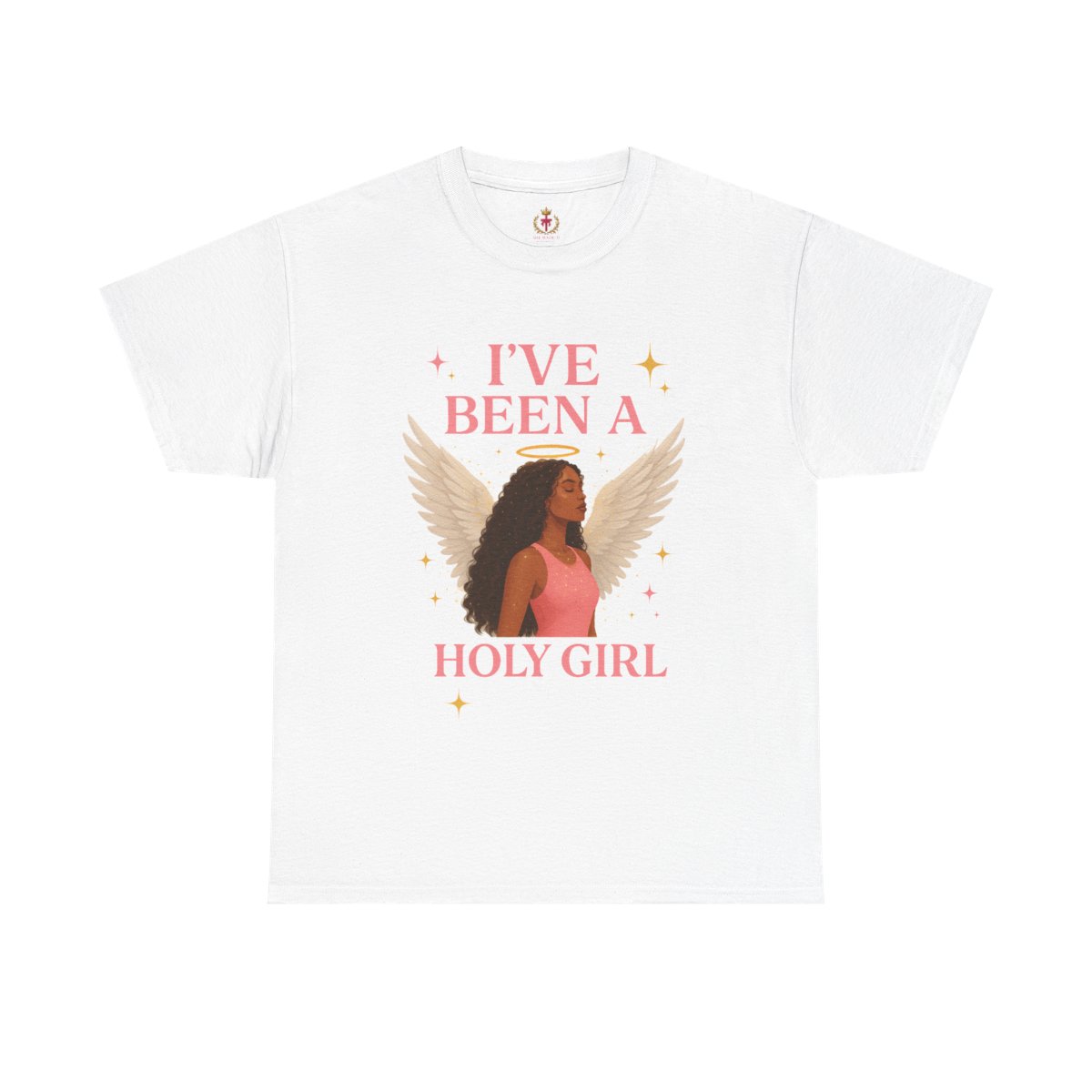 'I've Been a Holy Girl' Unisex Heavy Cotton Tee - Inspirational Graphic Shirt