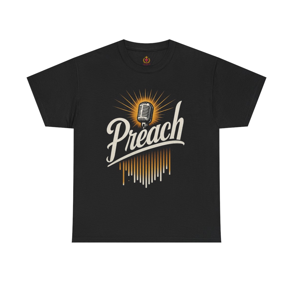  'Preach' - Inspirational Unisex Heavy Cotton Tee 