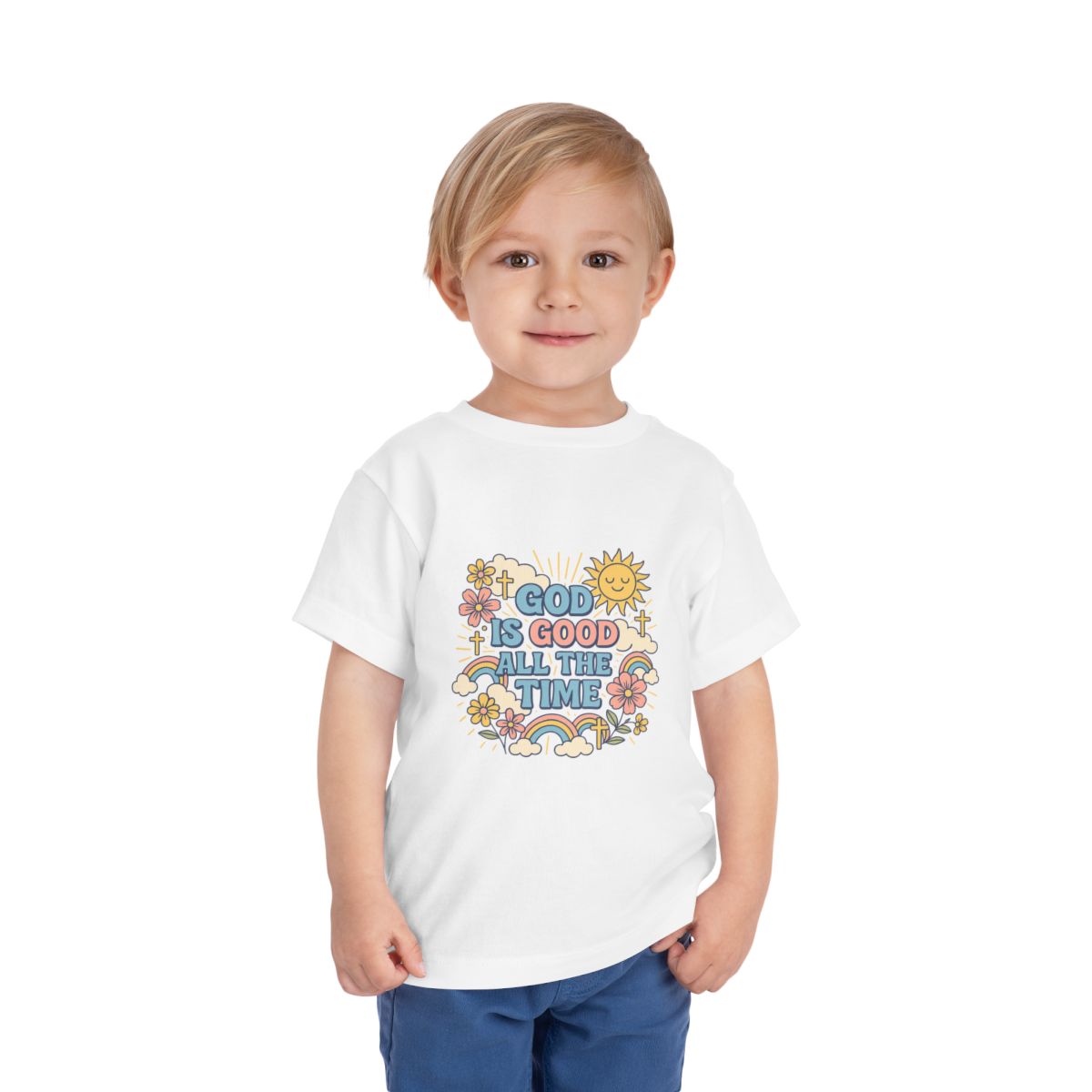 Toddler's God is Good Graphic T-Shirt