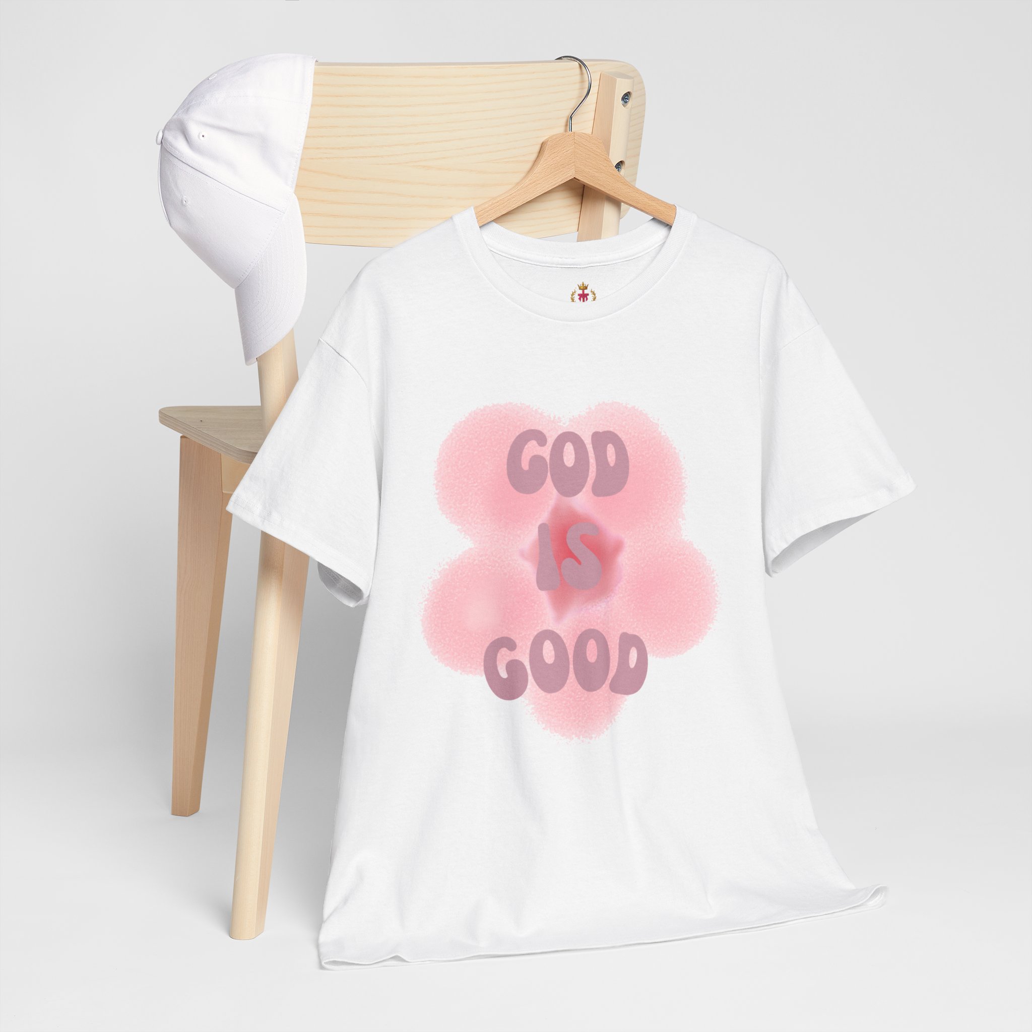 'God Is Good' - Inspirational Unisex Heavy Cotton Tee 