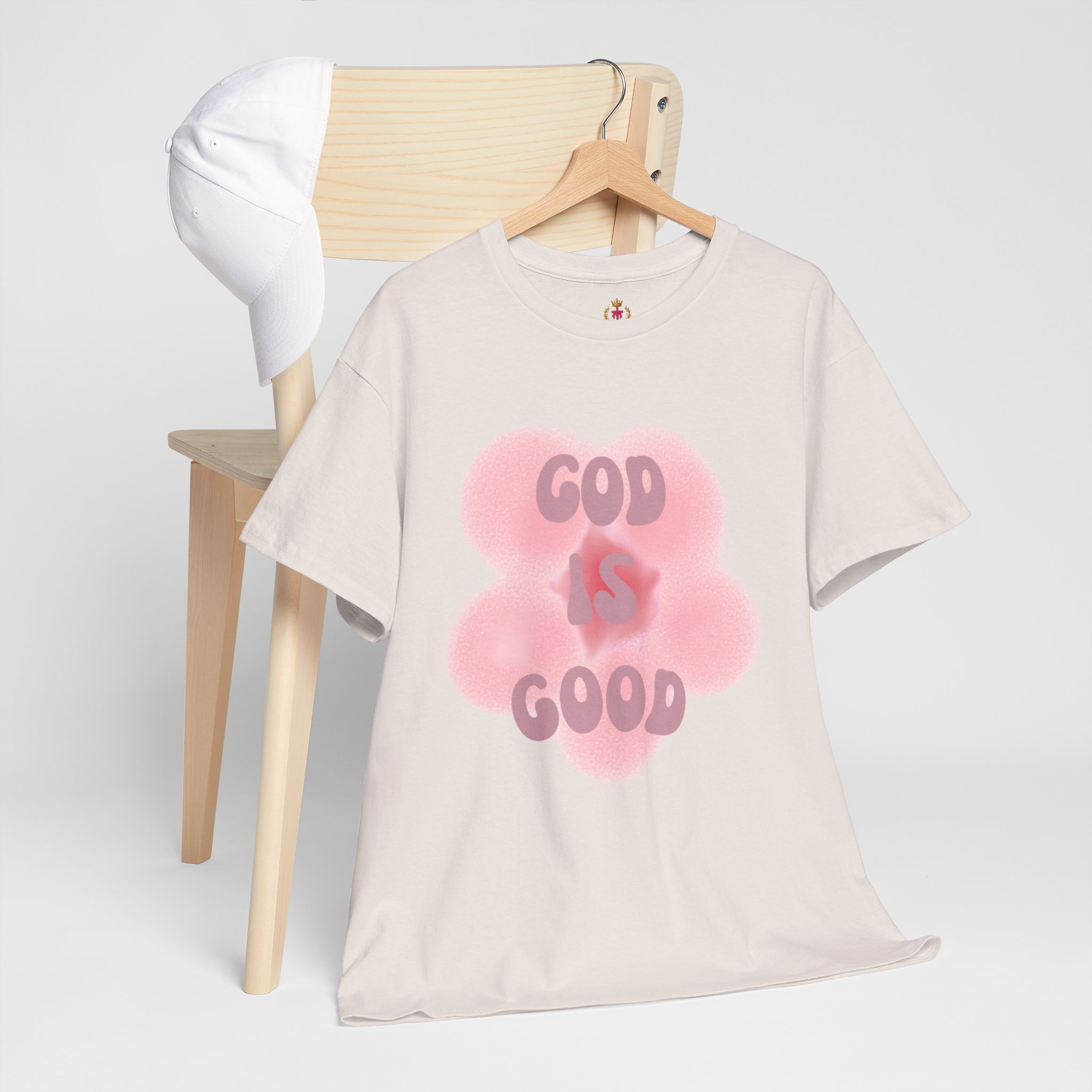 'God Is Good' - Inspirational Unisex Heavy Cotton Tee 