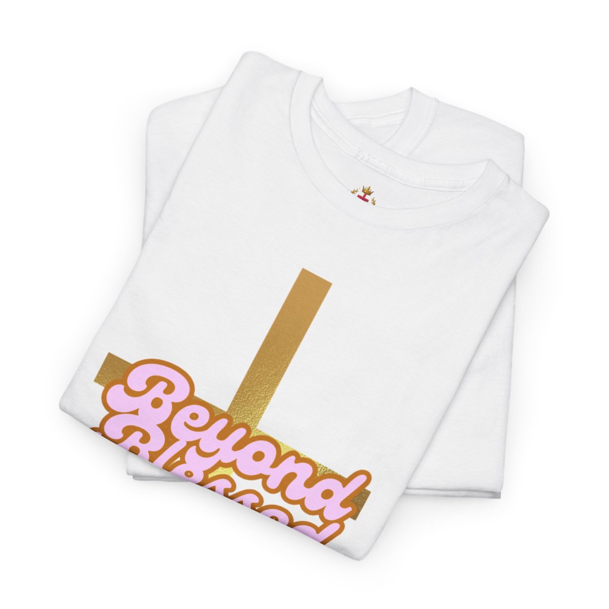 Beyond Blessed Unisex Heavy Cotton Tee - Inspirational Faith Shirt