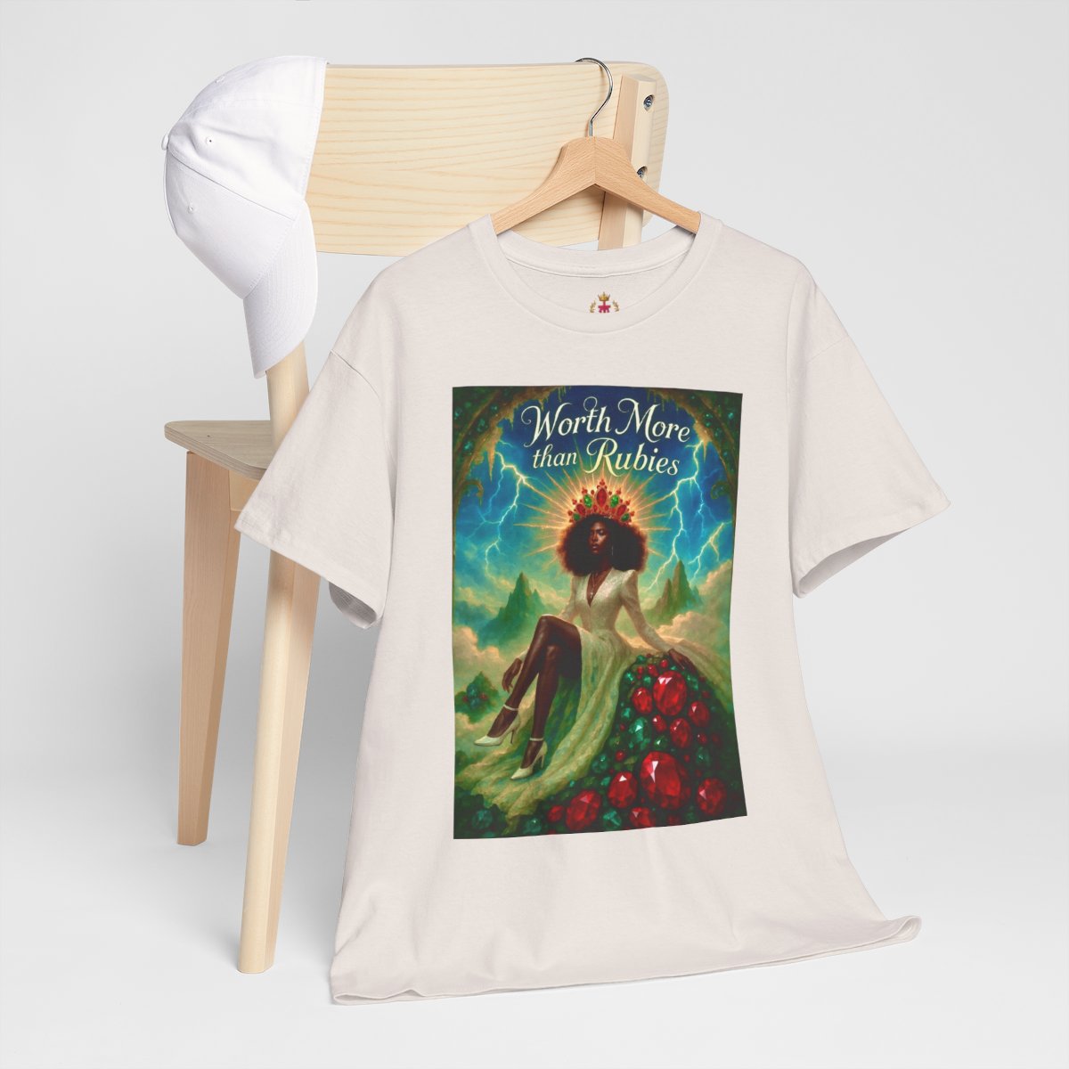 "Worth More Than Rubies" 'Night Version' Graphic T-Shirt