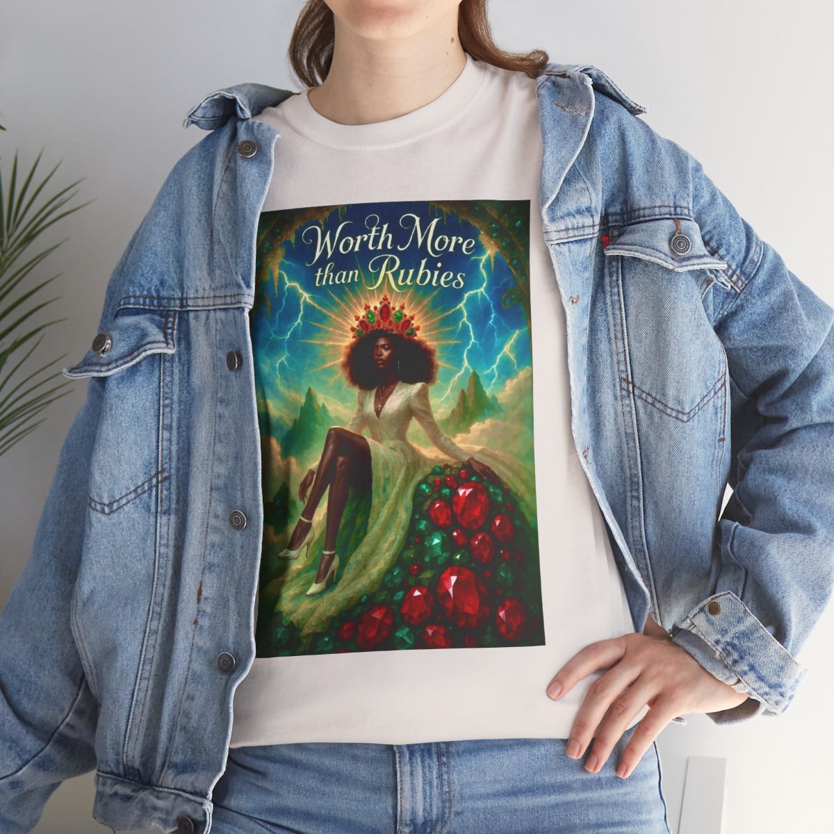 "Worth More Than Rubies" 'Night Version' Graphic T-Shirt