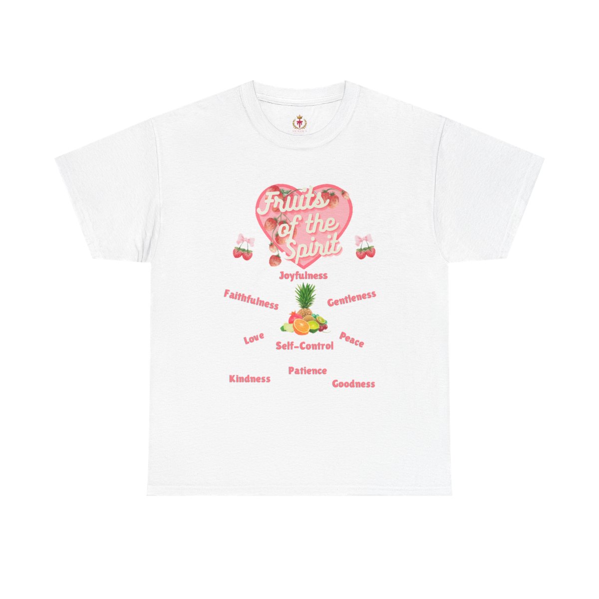 Fruits of the Spirit Uni-Sex Heavy Cotton Tee - Inspirational T-Shirt-