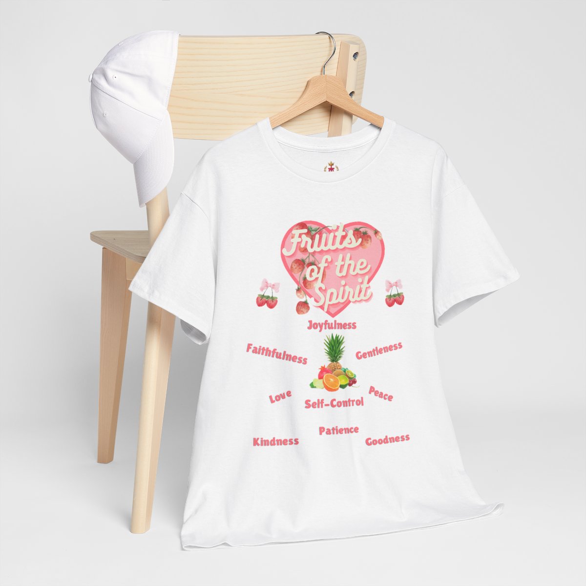 Fruits of the Spirit  Uni-Sex Heavy Cotton Tee - Inspirational T-Shirt-
