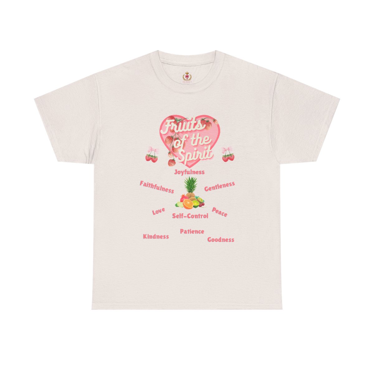 Fruits of the Spirit  Uni-Sex Heavy Cotton Tee - Inspirational T-Shirt-