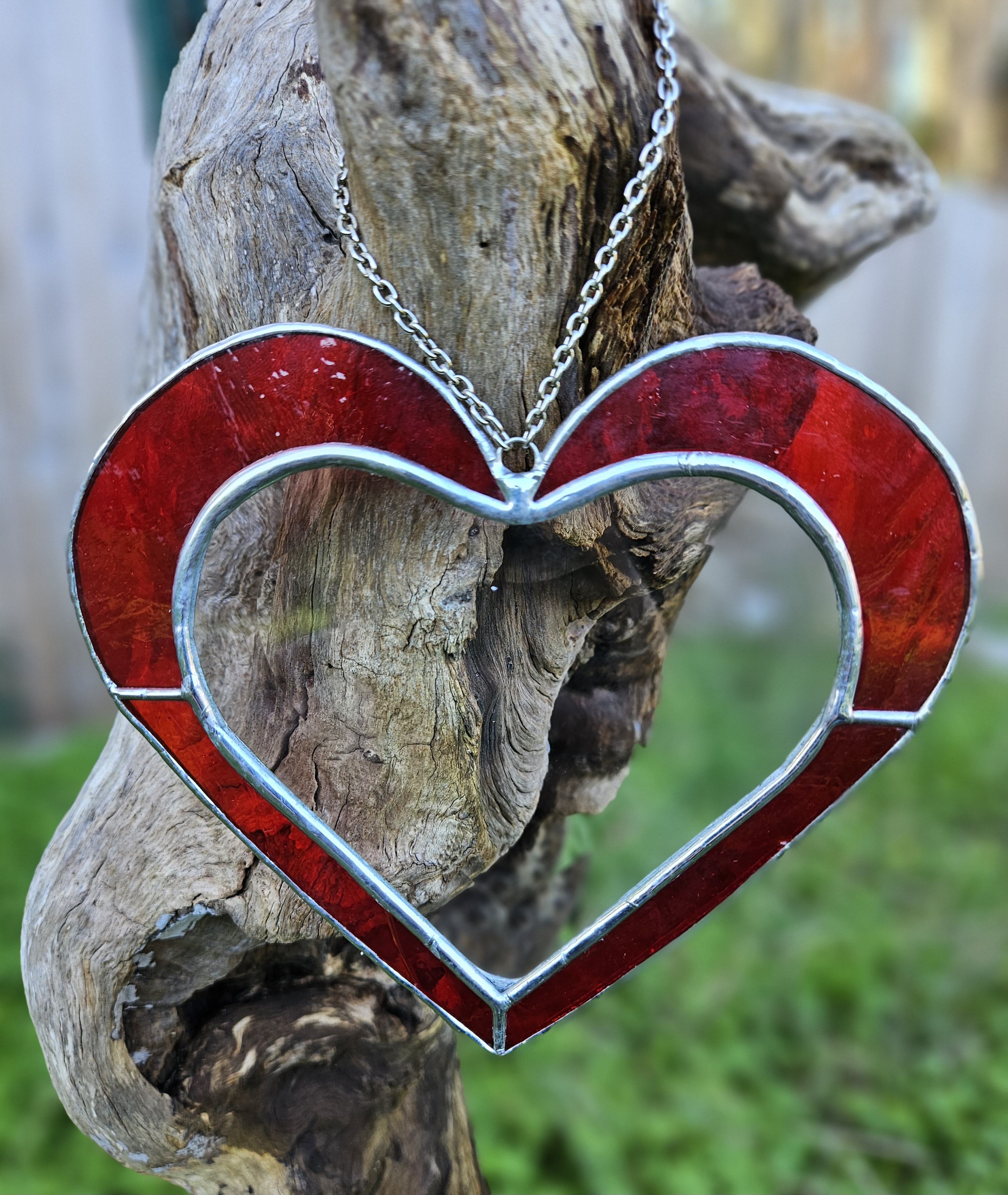 Beveled Heart Sun Catcher