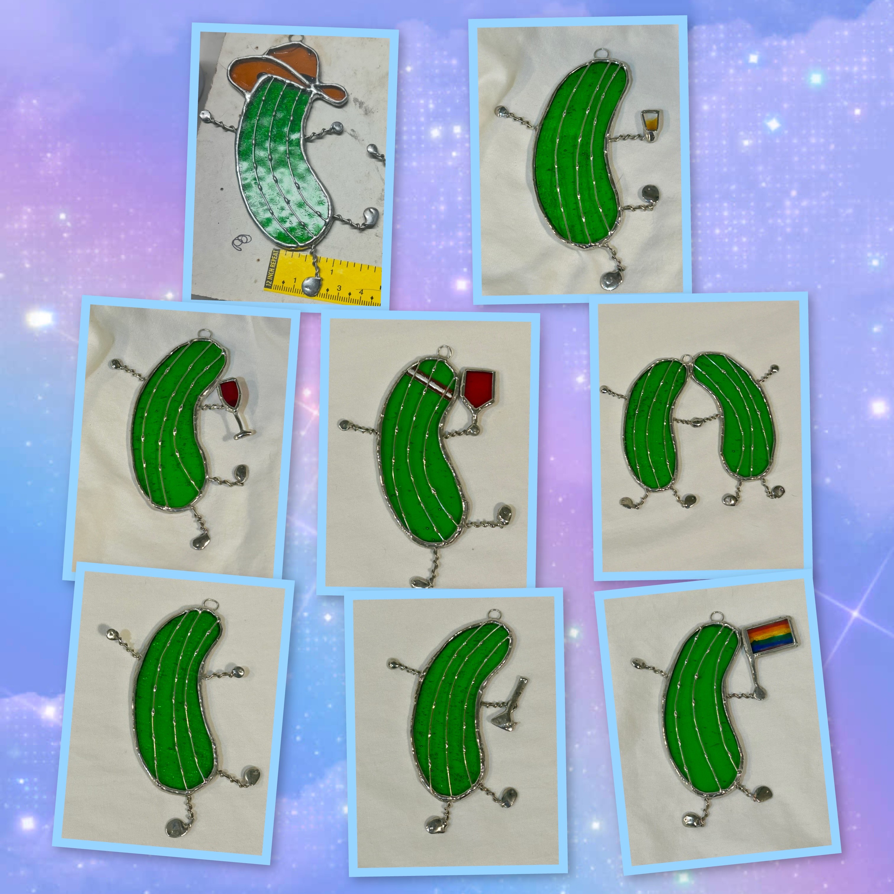 Pickle Shenanigans - Stained Glass Edition
