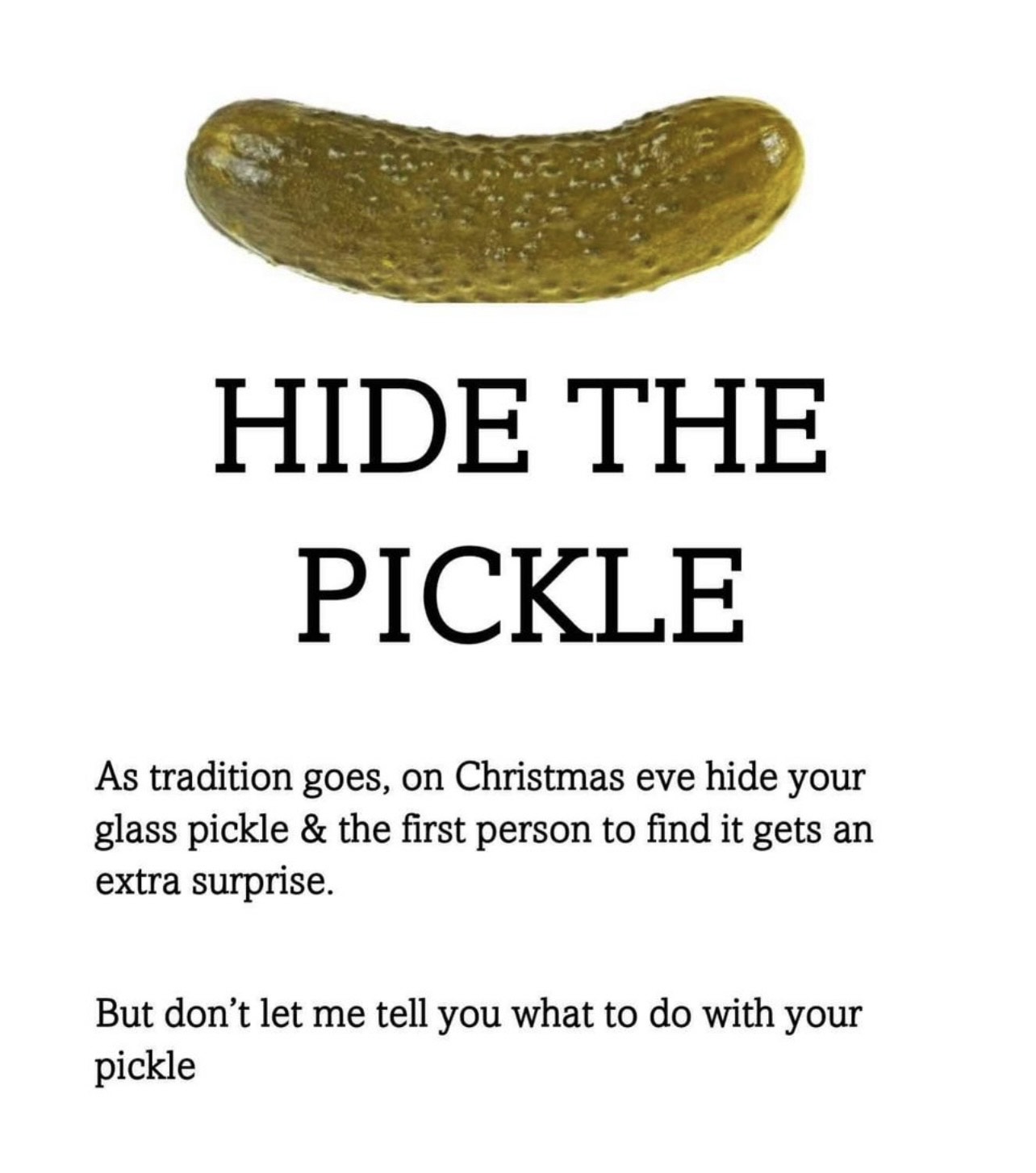 The Lucky Pickle 