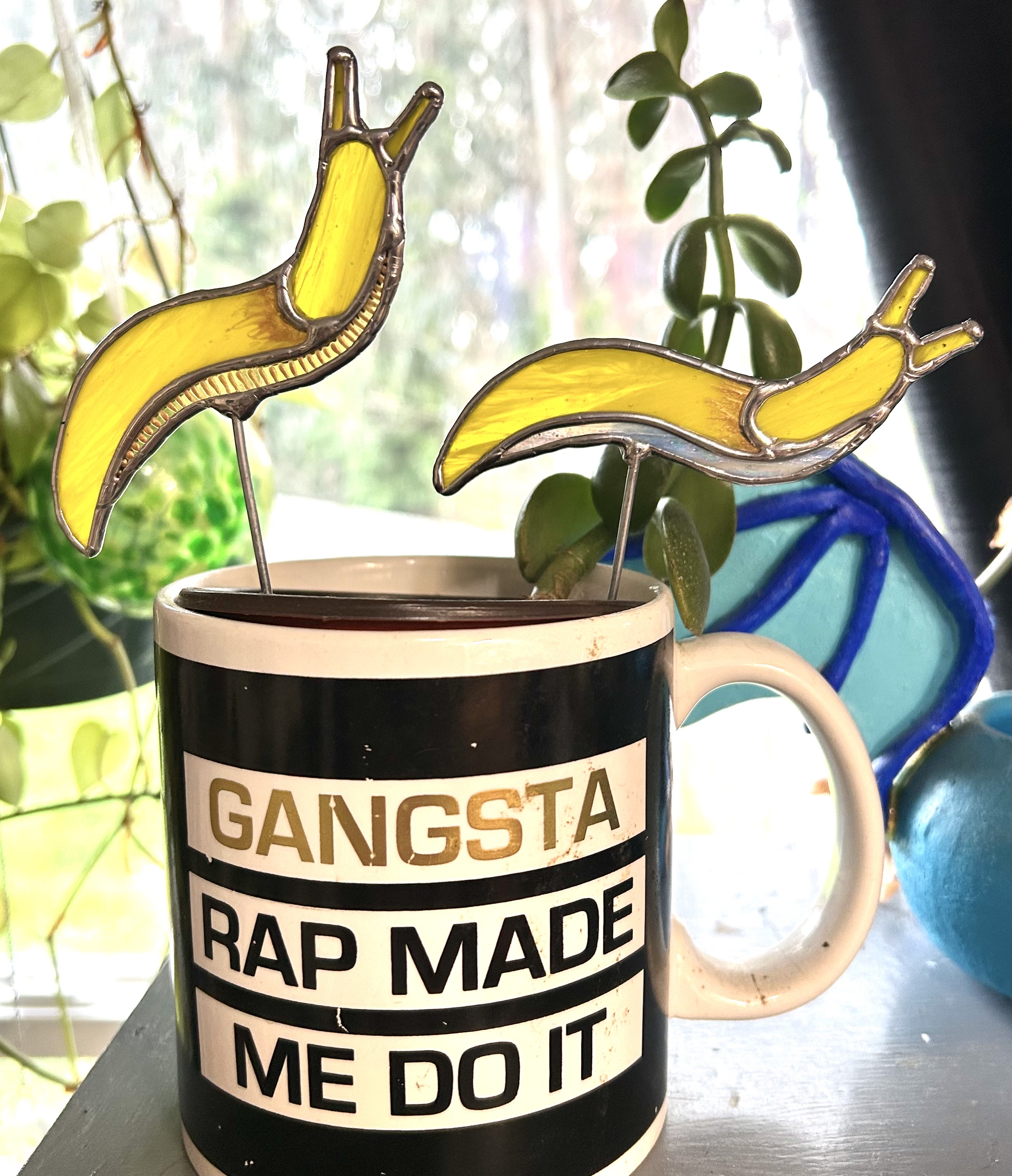 Adopt Your Own Humboldt County Banana Slug (Plant Stake)