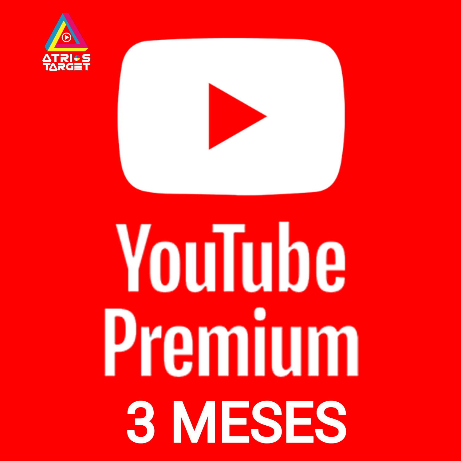Youtube Premium 3 meses