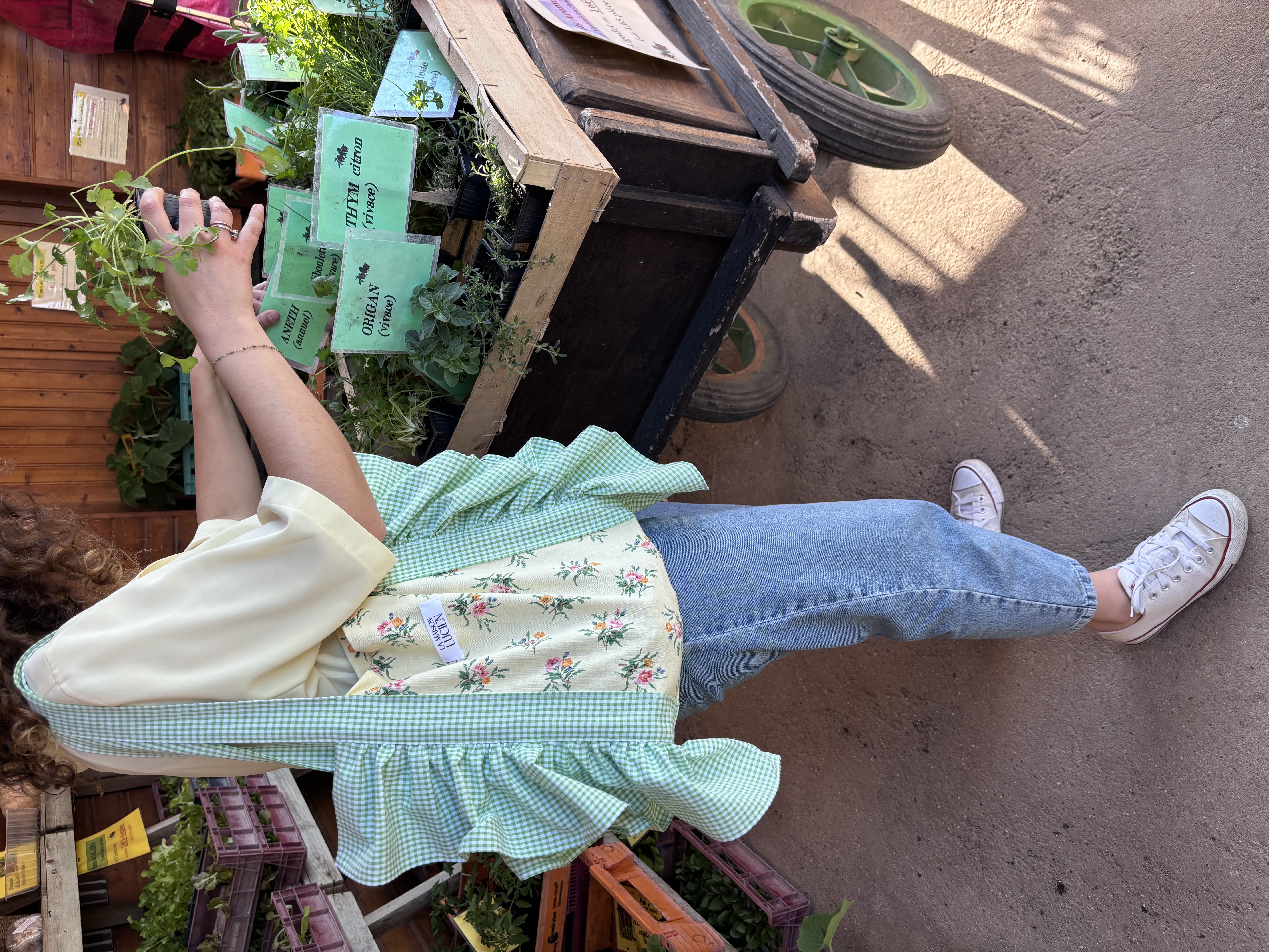 Ruffle Tote Bag - AURORE