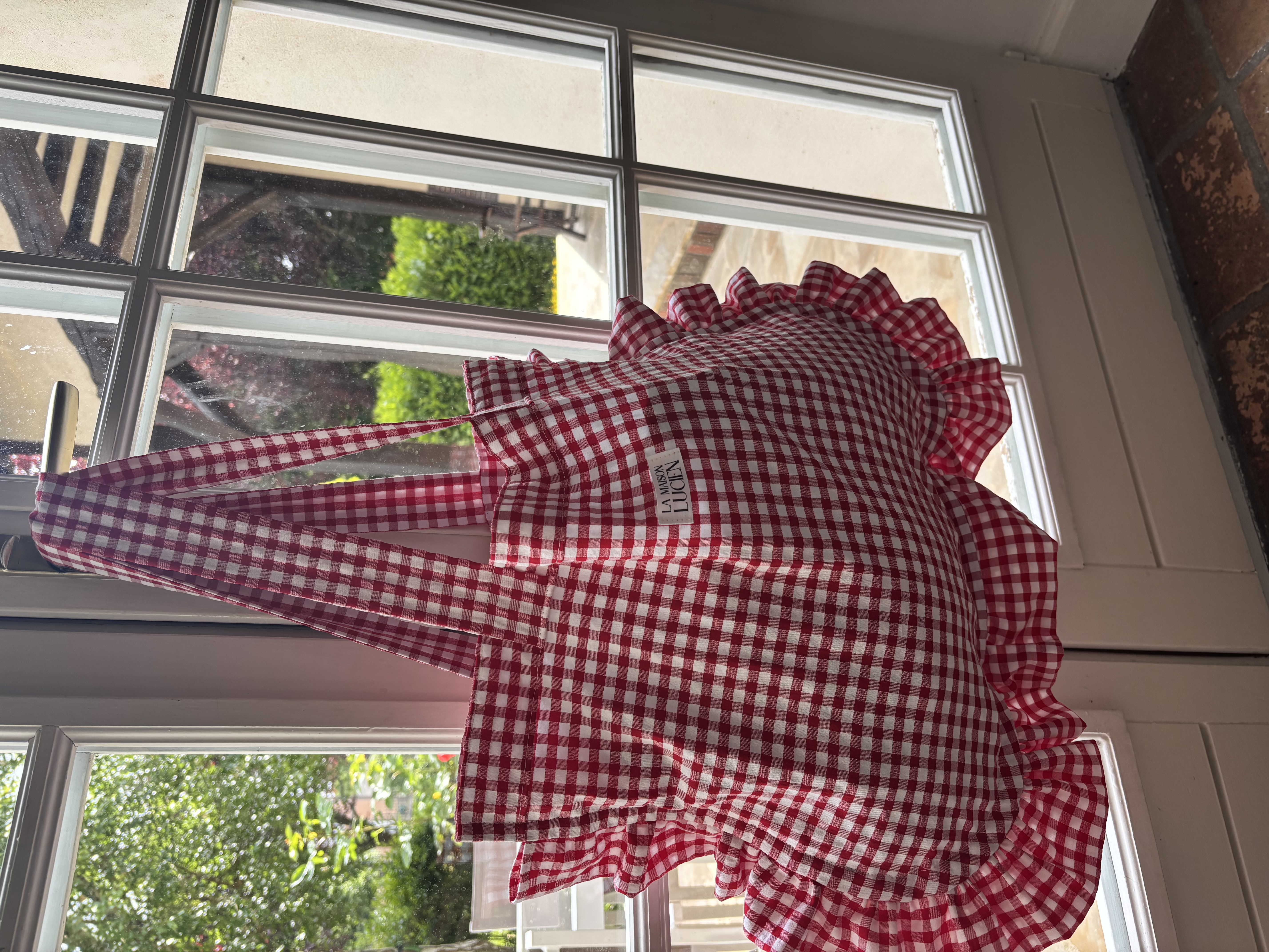 Ruffle Tote Bag - AMARANTE