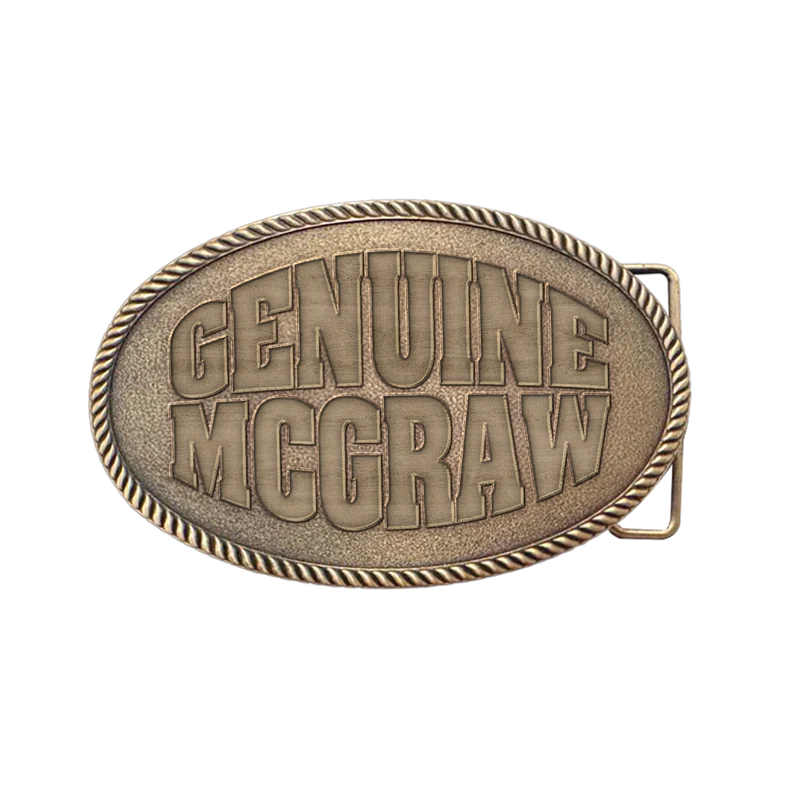Genuine McGraw Belt Buckle
