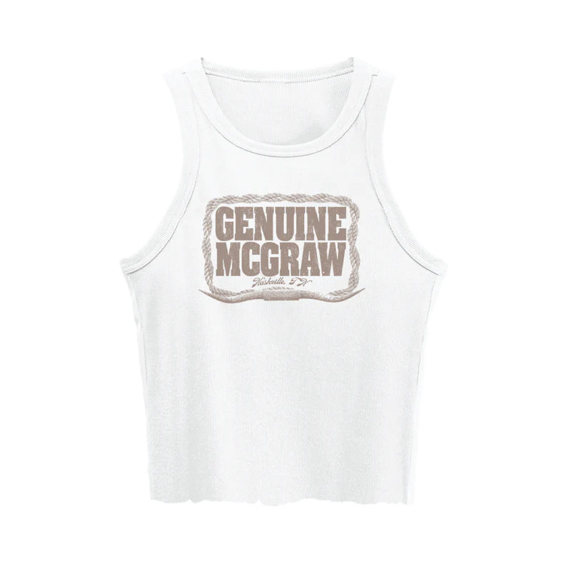Genuine McGraw Ladies Crop Tank