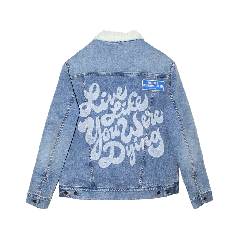 Patch Sherpa Denim Jacket