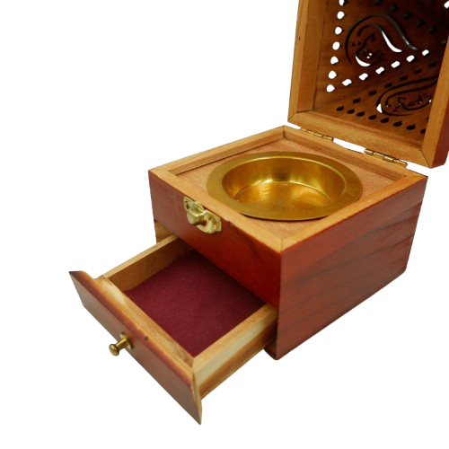 Pyramide en bois Mbikhra Box