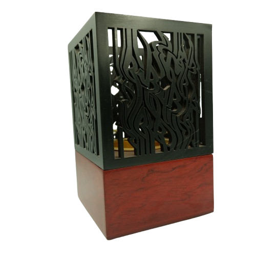 Mbikhra en bois décoratif