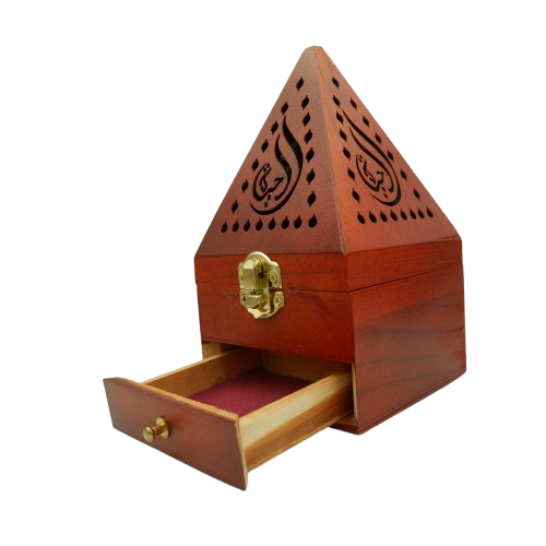 Pyramide en bois Mbikhra Box