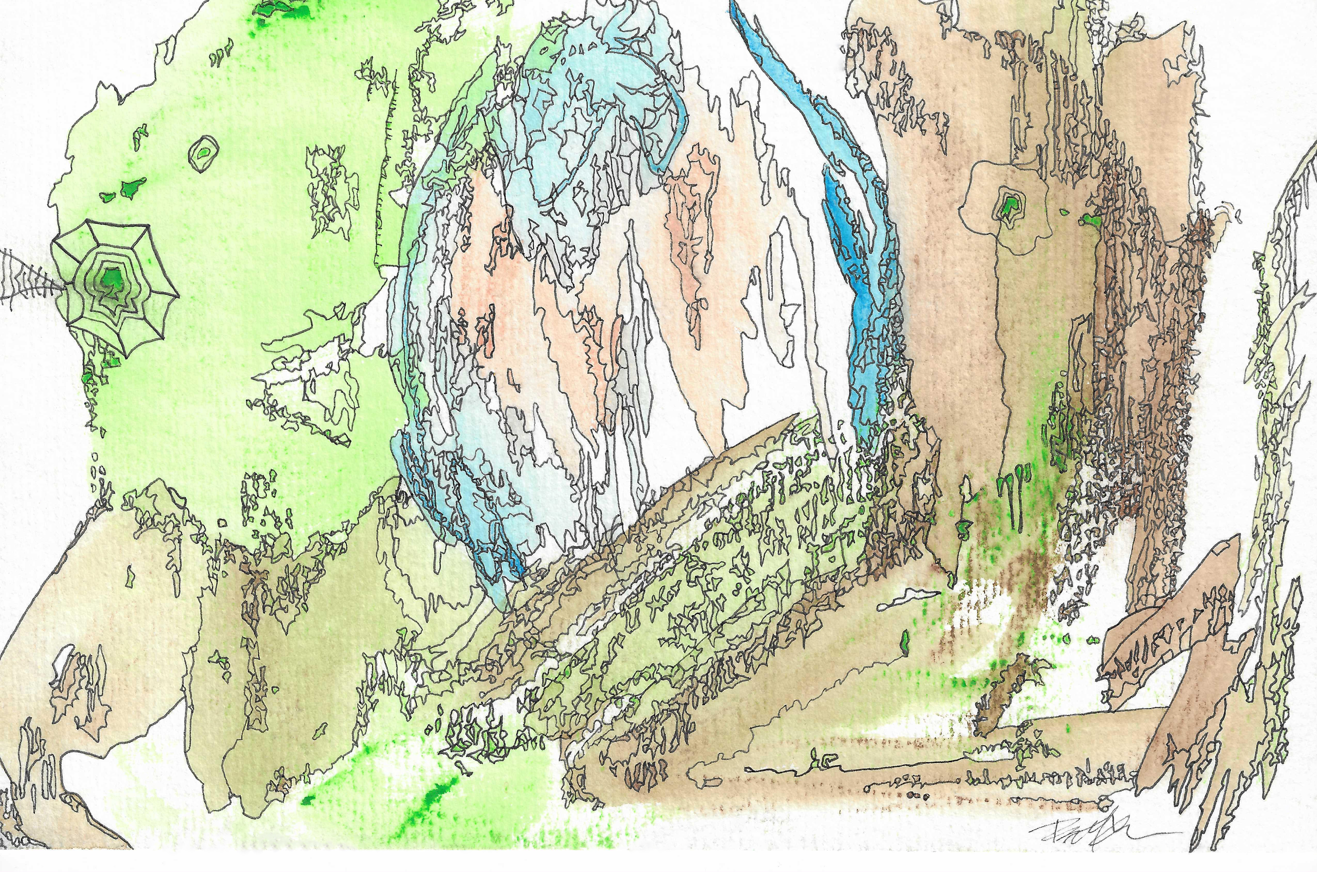 "Of Spiders and Waterfalls"