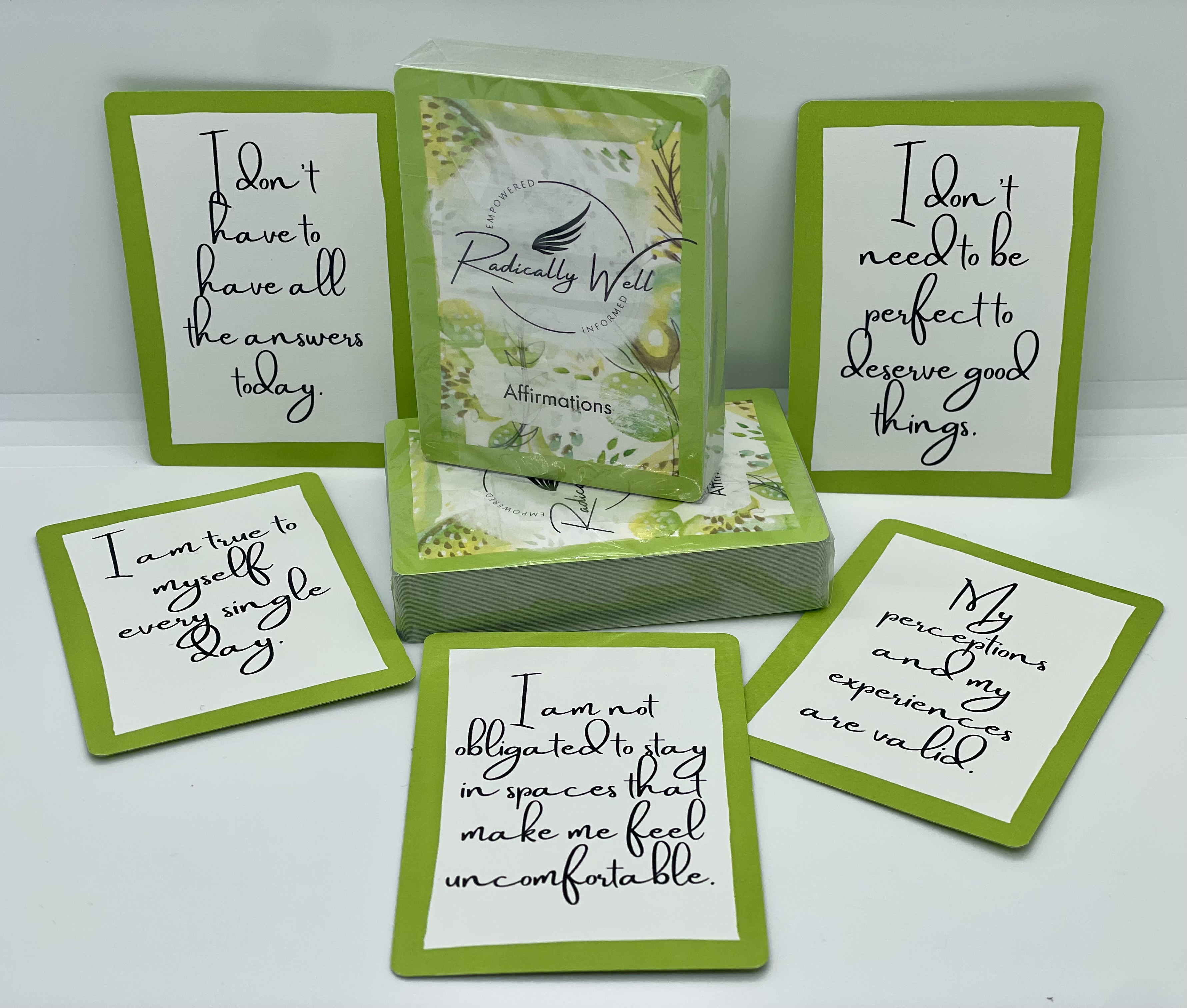 Radically Well Affirmation Card Deck