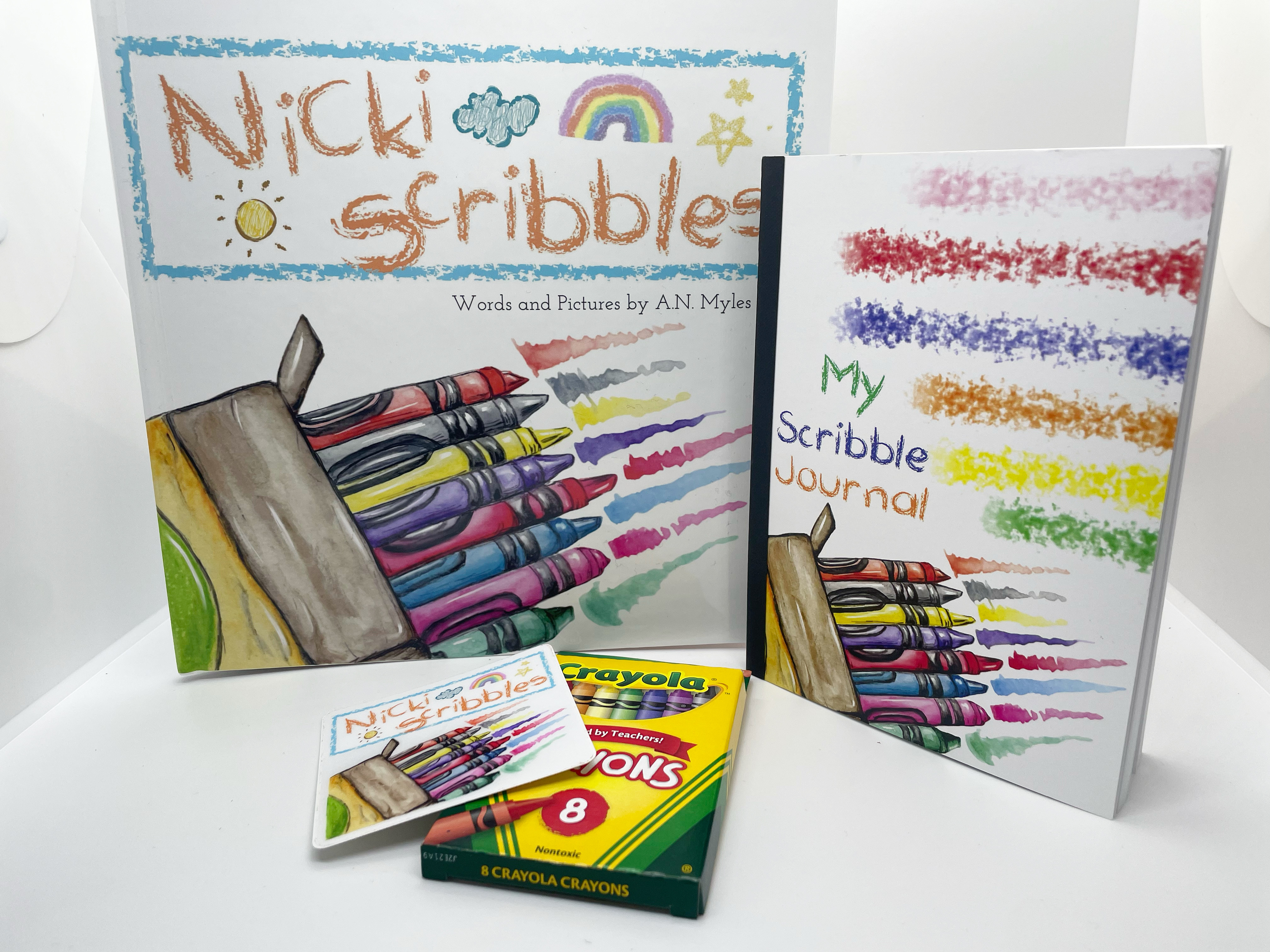 Nicki Scribbles Book and Scribble Kit