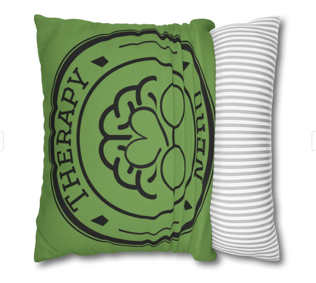 Therapy Nerd Pillowcase | Supports Mental Health, Geeky Home Accents