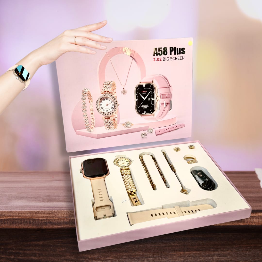 RELOJ SMARTWACH CON JOYERIA