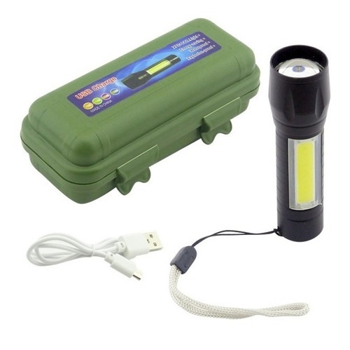 LINTERNA MINI LED RECARGABLE